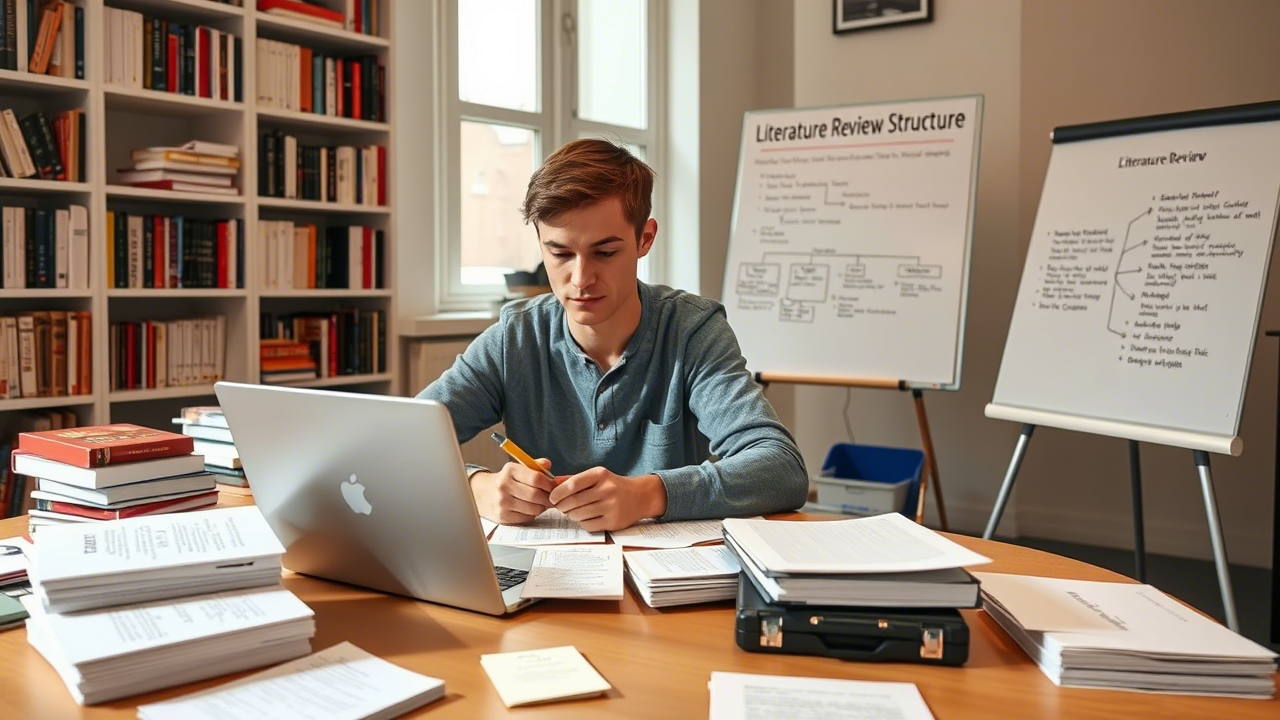 How to structure a literature review
